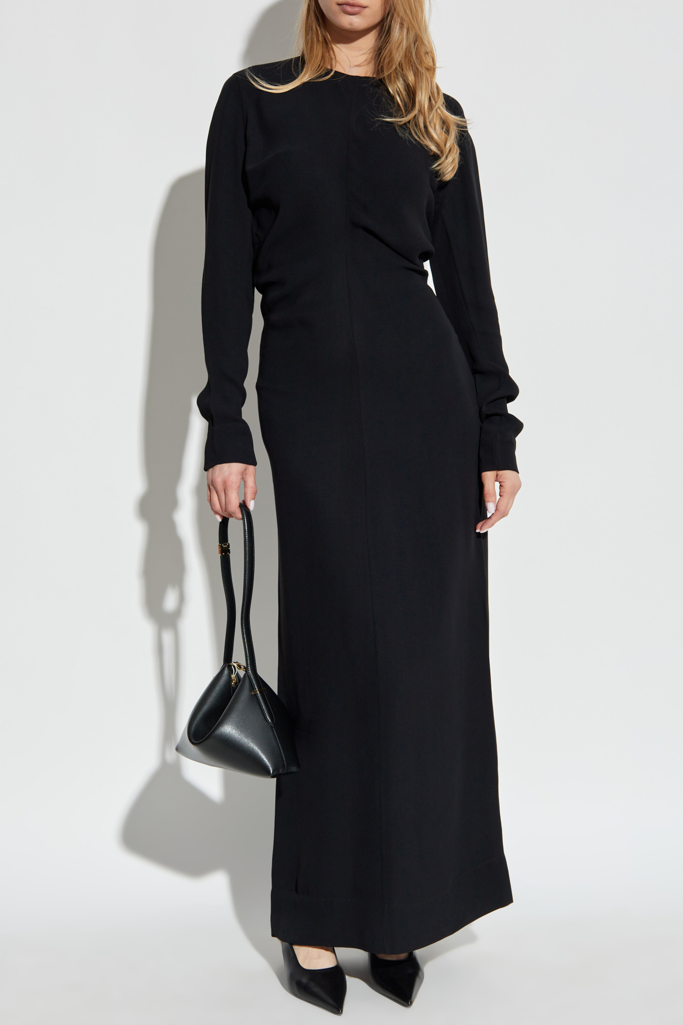 送料関税込■toteme■セミシアー コットン＆シルク マキシドレス Dresses & Skirts – TOTEME